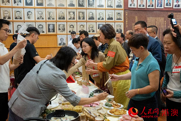发布会现场带来潮汕特色美食。