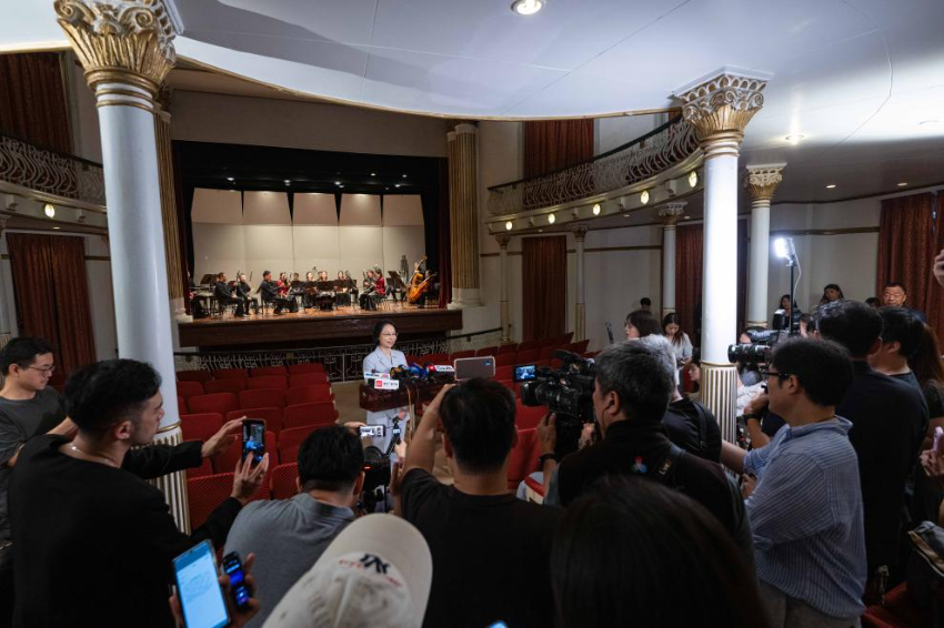 6月16日,澳门特区政府社会文化司司长柯岚在接受“机遇澳门”主题采访团媒体提问。 6月16日,澳门特区政府社会文化司司长柯岚在接受“机遇澳门”主题采访团媒体提问。