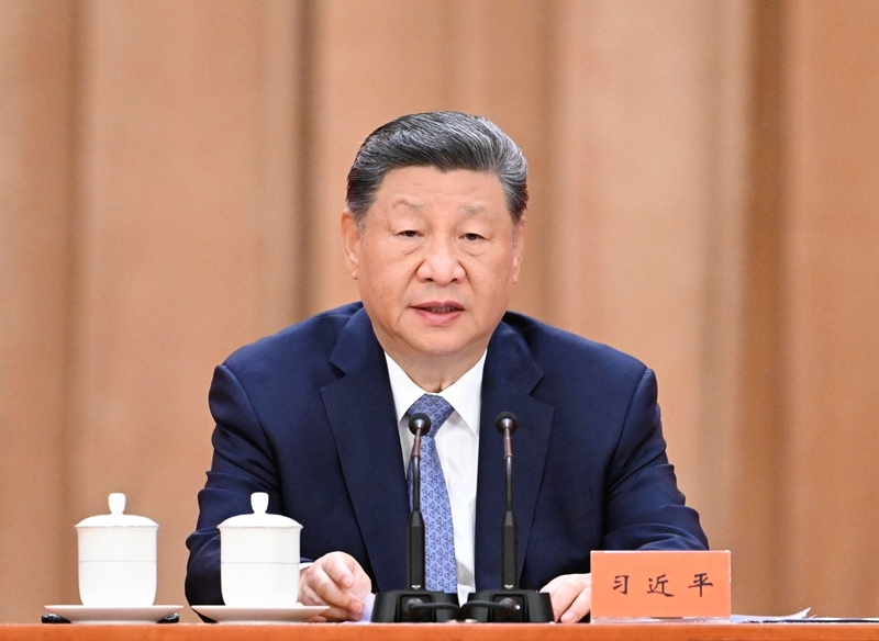 7月8日上午,国家科学技术奖励大会、中国科学院第二十二次院士大会和中国工程院第十八次院士大会、中国科学技术协会第十一次全国代表大会在北京人民大会堂隆重召开。中共中央总书记、国家主席、中央军委主席习近平出席大会并发表重要讲话。图片来源:新华网 7月8日上午,国家科学技术奖励大会、中国科学院第二十二次院士大会和中国工程院第十八次院士大会、中国科学技术协会第十一次全国代表大会在北京人民大会堂隆重召开。中共中央总书记、国家主席、中央军委主席习近平出席大会并发表重要讲话。图片来源:新华网