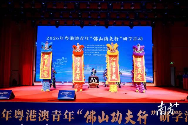 2026年粤港澳青年“佛山功夫行”研学活动收官