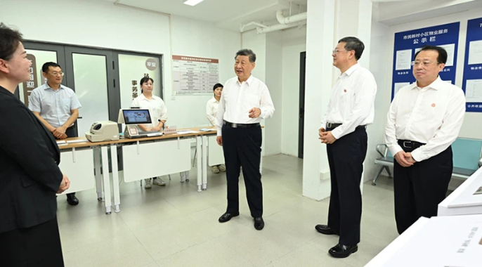习近平在上海考察