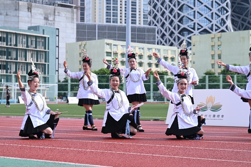 图为贵州非遗侗族大歌表演。