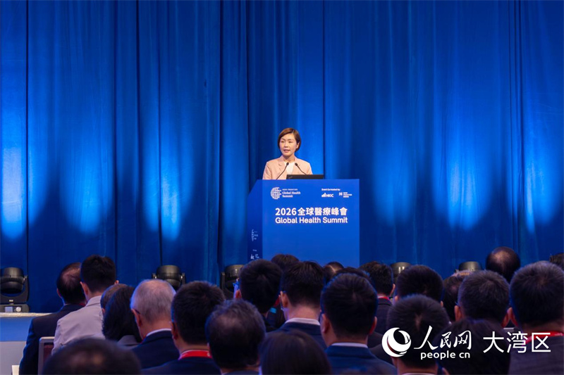 港投公司行政总裁陈家齐致辞。 港投公司行政总裁陈家齐致辞。