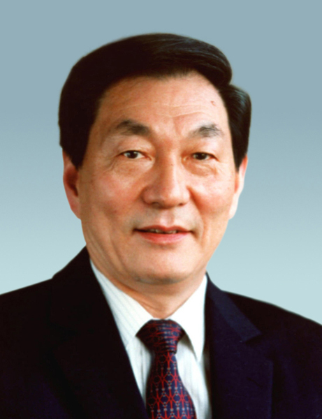 朱镕基同志遗像 朱镕基同志遗像