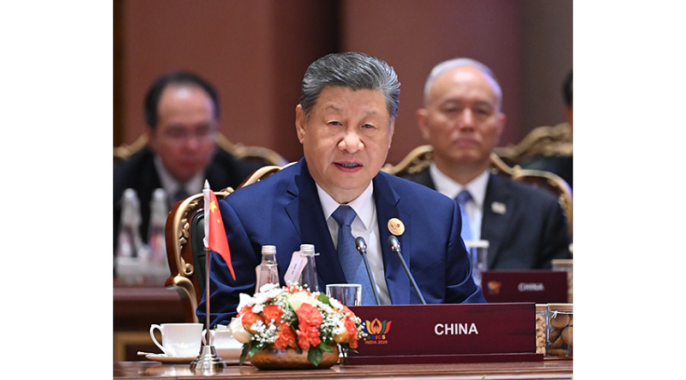 习近平出席金砖国家领导人第十八次会晤第一阶段会议并发表重要讲话