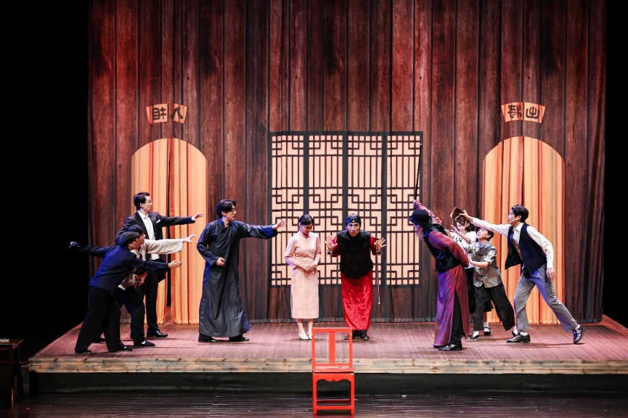图为“同心·未来”第二届湾区青少年戏剧交流展演。 图为“同心·未来”第二届湾区青少年戏剧交流展演。