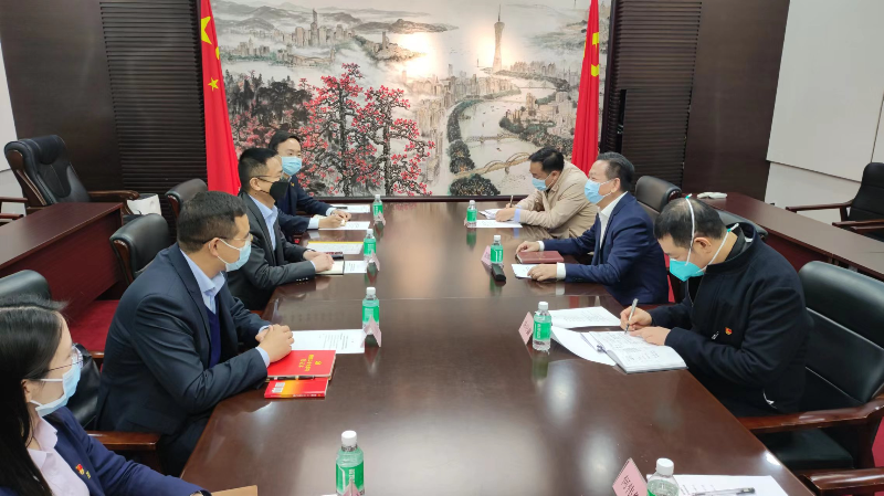 黄锻炼会见澳门国际银行广州分行一行并开展主题党日活动