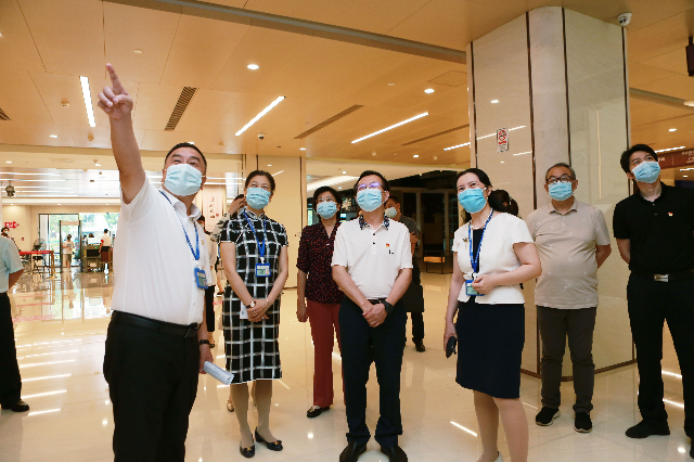 省港澳办赴祈福医院调研并开展联学共建主题党日活动