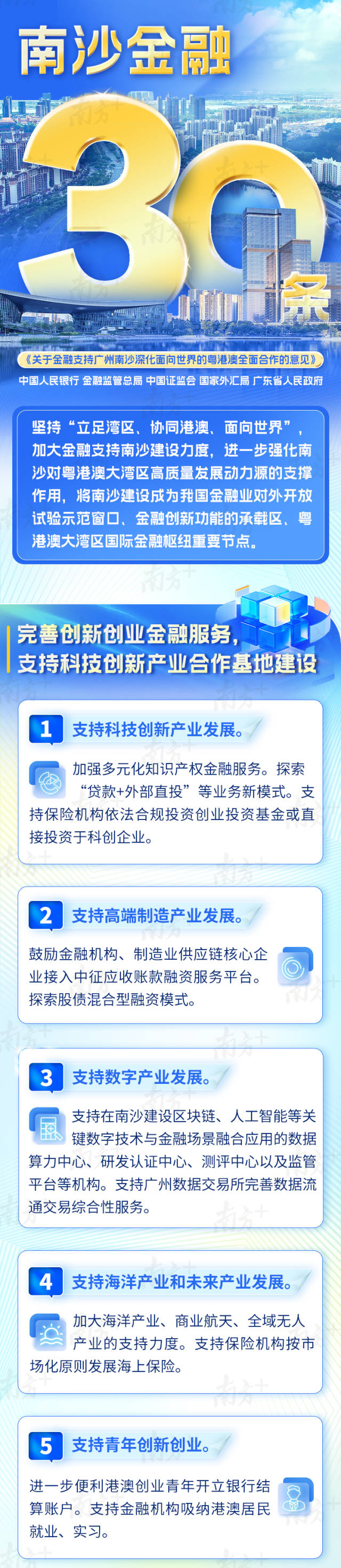 “南沙金融30条”来了！加码支持南沙开发开放