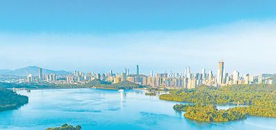 深圳水库。
