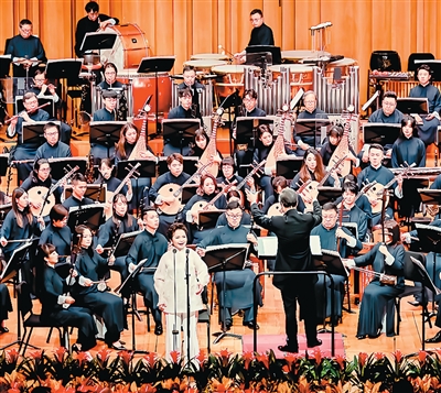 《周·秦·汉·唐》音乐会演出现场。