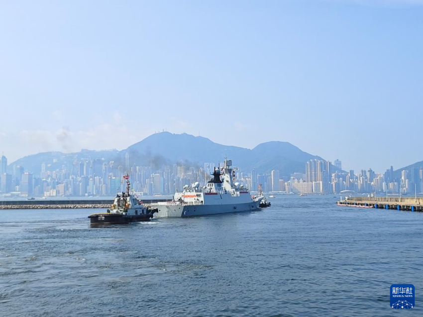 7月7日，运城舰离开昂船洲军营码头。