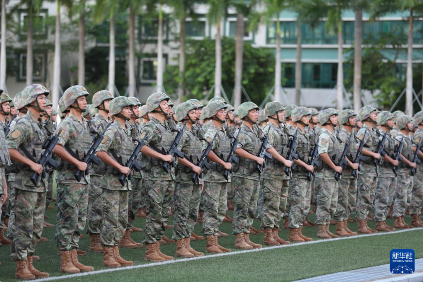 8月22日，中国人民解放军驻澳门部队组织进驻澳门以来第26次建制单位轮换。