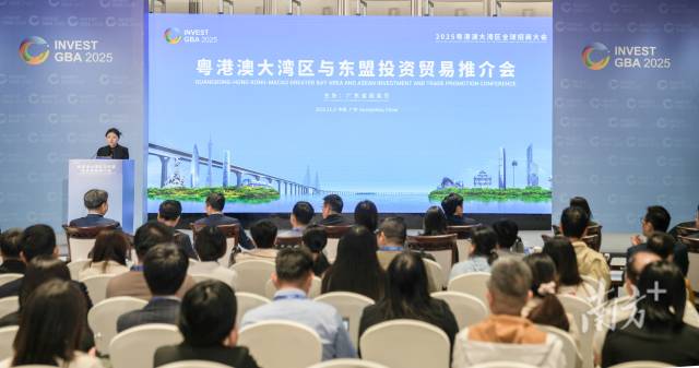 2025粤港澳大湾区全球招商大会举办