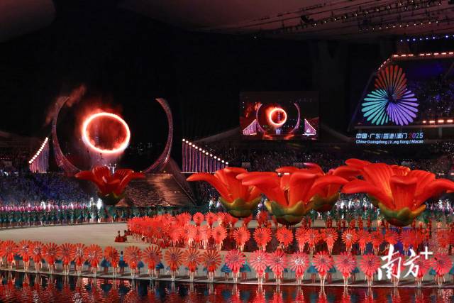 开幕式现场。 开幕式现场。