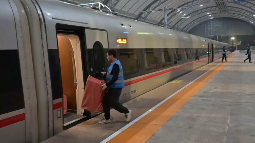 华中地区与粤港澳大湾区新添高铁物流新通道 华中地区与粤港澳大湾区新添高铁物流新通道