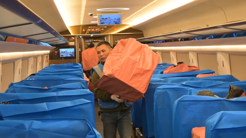 华中地区与粤港澳大湾区新添高铁物流新通道 华中地区与粤港澳大湾区新添高铁物流新通道