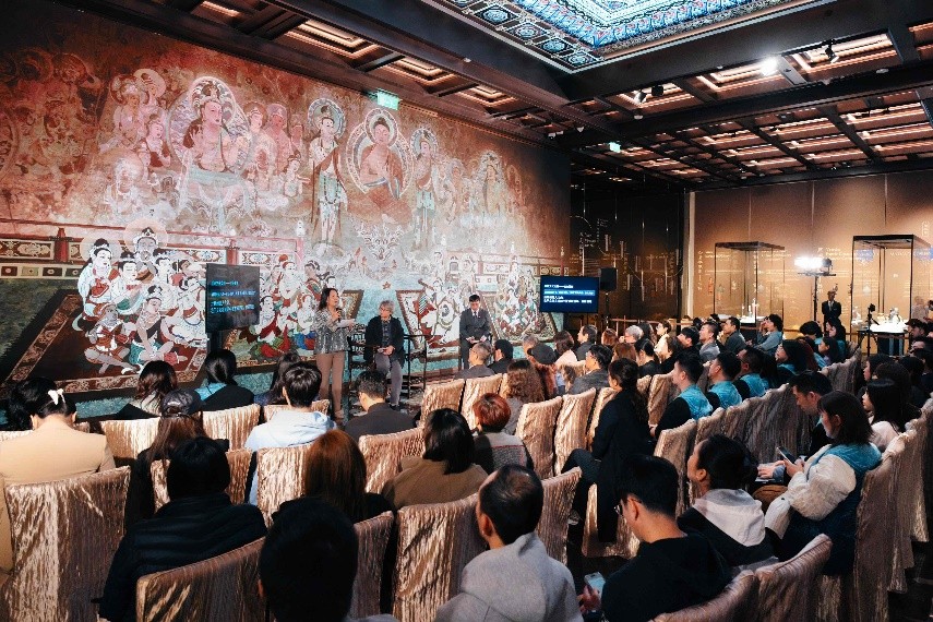 图为“丝路：创意汇智·文脉新生”主题学术研讨会。