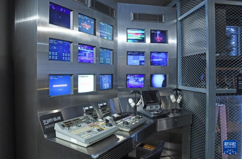 1月26日拍摄的旧油麻地警署监控室。