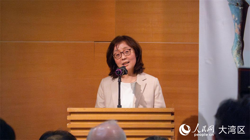 香港特区政府发展局局长甯汉豪致开幕辞。