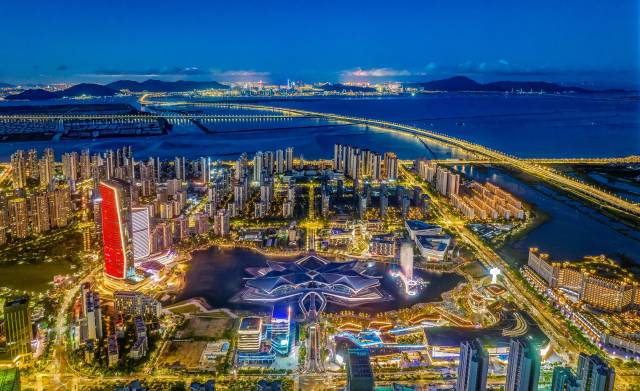 珠海金湾航空新城。 通讯员 供图