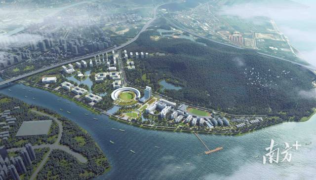 大湾区大学（滨海湾校区）效果图