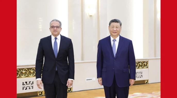 习近平会见联合国教科文组织总干事阿纳尼